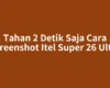 Tahan 2 Detik Saja Cara Screenshot Itel Super 26 Ultra