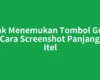 Tidak Menemukan Tombol Gulir? Ini Cara Screenshot Panjang HP Itel